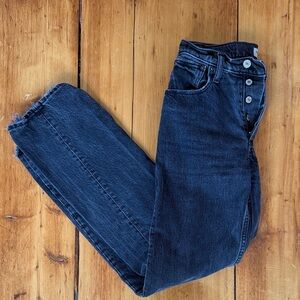 Abercrombie & Fitch 90s Low Rise Baggy Jeans Womens Size 24